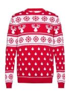 The Classic Christmas Jumper Red Red Christmas Sweats