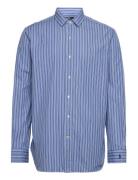 Custom Fit Striped Shirt Blue Polo Ralph Lauren