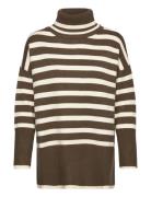 Alvena Knit Pullover Brown A-View