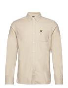 Plain Flannel Shirt Beige Lyle & Scott