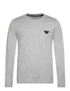 Men's Knit T-Shirt Grey Emporio Armani