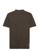 Nelson Organic Tee Ss Khaki Fat Moose