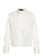 Sladriana Shirt Ls White Soaked In Luxury