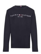 Essential Tee L/S Navy Tommy Hilfiger