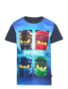 Lwtaylor 120 - Ss T-Shirt Navy LEGO Kidswear