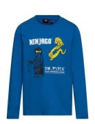 Lwtaylor 624 - T-Shirt L/S Blue LEGO Kidswear