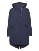 Coat Outerwear Light Blue Brandtex
