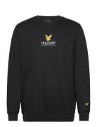 Eagle Logo Sweatshirt Black Lyle & Scott
