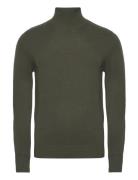 Slhnewcoban Ls Knit High Neck W Khaki Selected Homme