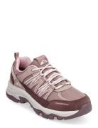 Womens Relaxed Fit Trego Lookout Point Waterproof Burgundy Skechers