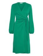 Catjaiw Wrap Dress Green InWear