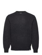 Gary Fleck Wool Roundneck Black Les Deux