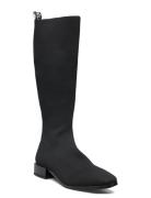 Biadiana Square Boot Knitted Black Bianco