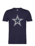 Dallas Cowboys Primary Logo Graphic T-Shirt Blue Fanatics