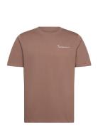 Regular Fit Knowledge Back Print T- Brown Knowledge Cotton Apparel