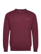 Classic Cotton C-Neck Burgundy GANT