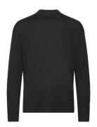 Merino Mini Mock Neck Sweater Black Calvin Klein