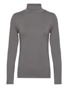 Top Pernilla Rollerneck Grey Lindex