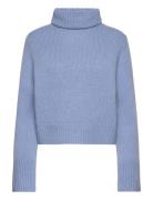 Wool-Cashmere Turtleneck Sweater Blue Polo Ralph Lauren