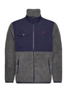 Hybrid Fleece Jacket Grey Polo Ralph Lauren