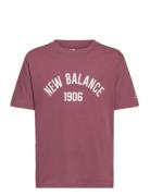 Nb Essentials Varisty Tee Burgundy New Balance