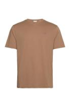 Reg Shield Ss T-Shirt Brown GANT