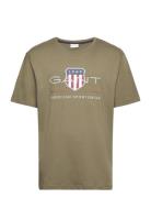 Reg Archive Shield Ss T-Shirt Khaki GANT