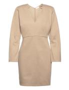 Inessa Dress Beige Notes Du Nord