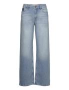 Pzvega Uhw Jeans Wide Leg Blue Pulz Jeans