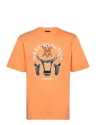 Rivo Ss T-Shirt Orange Daily Paper