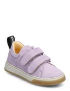 Shoes - Flat - With Velcro Purple ANGULUS