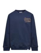 Harajuku Sweatshirt Kids Navy Les Deux