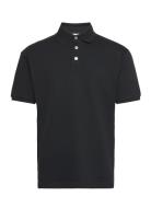 Pique Polo Shirt Black HAN Kjøbenhavn