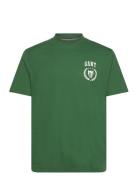 Crest Ss Tshirt Green GANT