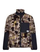 Over D Jaquard Sherpa Jacket - G Brown Knowledge Cotton Apparel