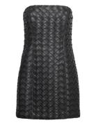 Braided Mini Dress Black ROTATE Birger Christensen