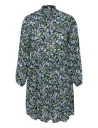 Kcmiana Ami Dress Printed Blue Kaffe Curve