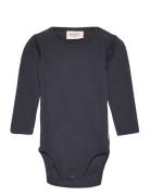 Body Plain Wool Ls Navy Wheat