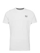 Ua Hg Armour Fitted Ss White Under Armour