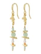 Cloud Recycled Earrings Multicoloured/Gold-Plated Gold Pilgrim
