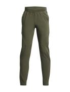 Ua Unstoppable Tapered Pant Khaki Under Armour