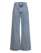 Vibelen Hw Wide Jeans Lbd Oni01 Blue Vila