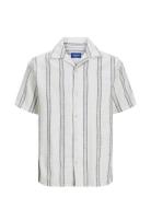 Jorcabana Stripe Shirt Ss Sn White Jack & J S