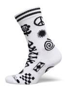 Random Rave Sneaker Sock White Happy Socks