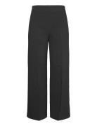 Trousers Lykke Cropped Twill Black Lindex