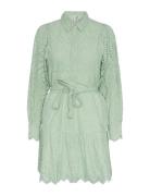 Yasholi Ls Belt Dress S. Noos Green YAS