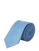 Jacoliver Linen Tie Blue Jack & J S
