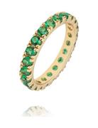 Elipse Ring Gold/Green Xs/50 Gold Mockberg