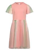 Dress Ls W. Tulle Patterned Minymo