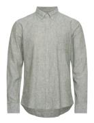 Cotton/Linen Shirt L/S Green Lindbergh